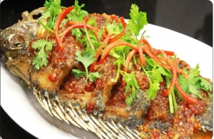 ปลานิลราดพริก