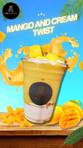 Mango and Cream Twist