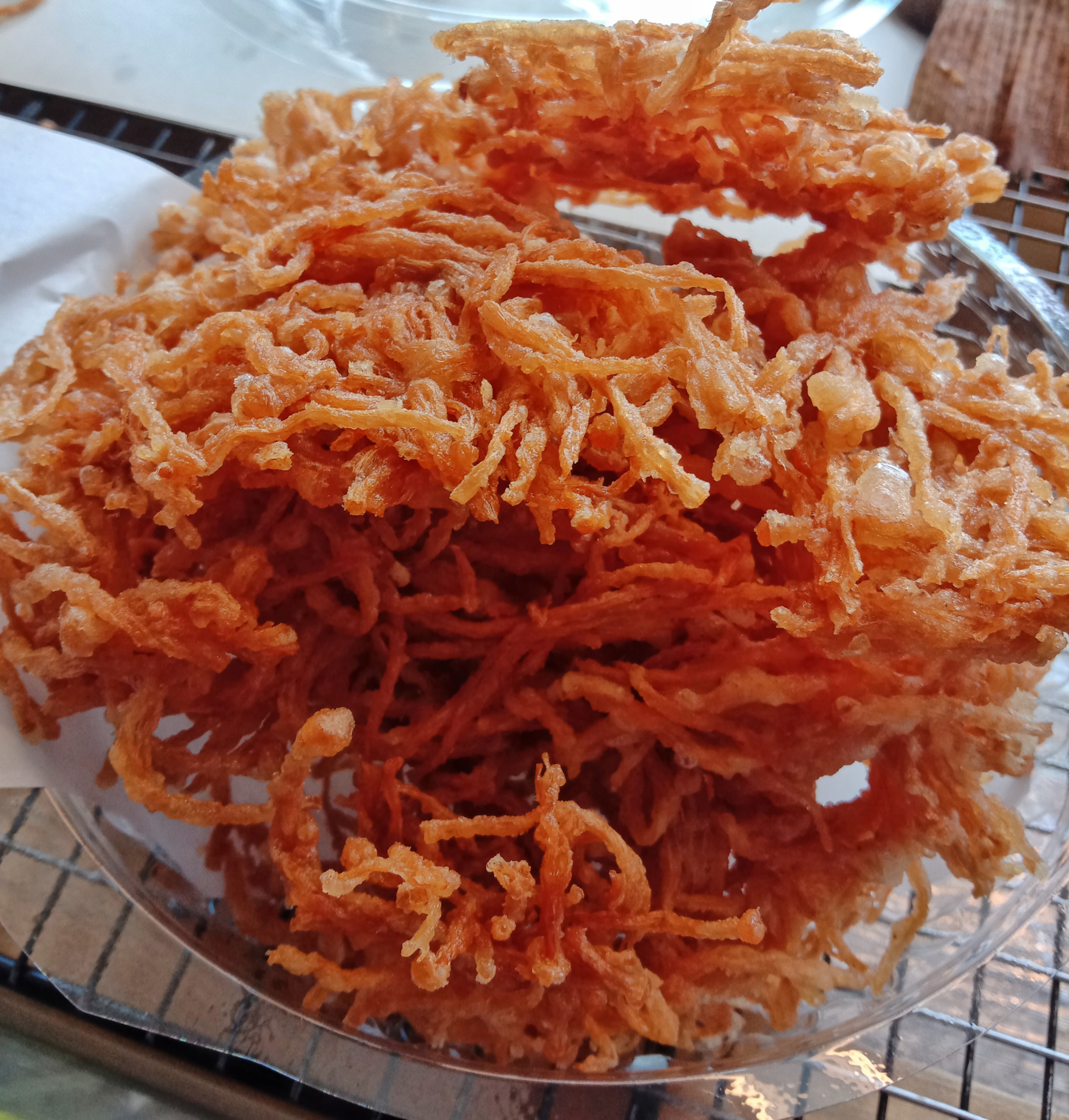 เห็ดเข็มทองทอด ชุดเล็ก