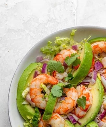 Avocado Ebi Salad