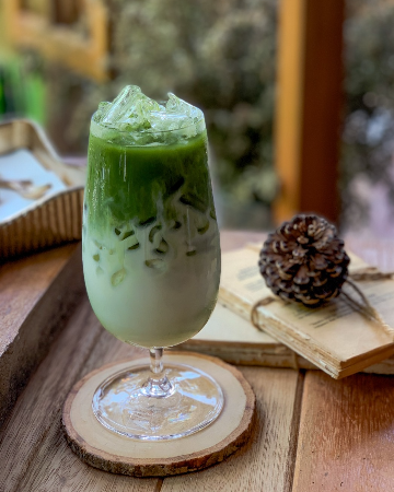 Matcha Latte (unsweetened/No Syrup/No Sugar )