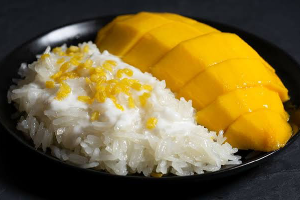 ข้าวเหนียวมะม่วง 芒果糯米饭
