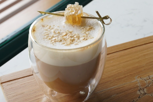 H Honey Oat Latte