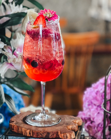 Straw Ven Berry Sparkling