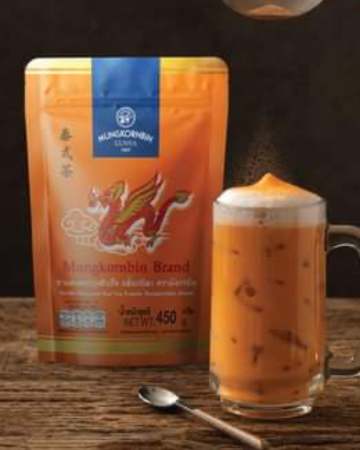 ชาแดงผง ตรามังกร  450 g X 1