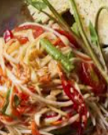 ส้มตำ(ปูปลาร้า-ทะเล)