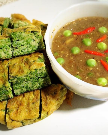 น้ำพริก​กะปิ​ ไข่ชะอม 🔥🔥🔥