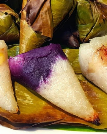 ข้าวเหนียวปิ้งไส้กล้วย