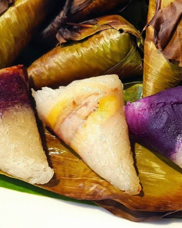 ข้าวเหนียวปิ้งไส้เผือก