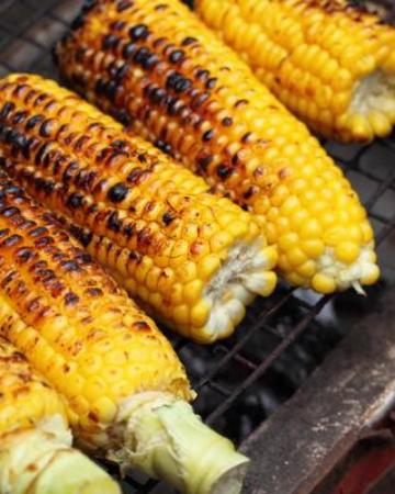 ข้าวโพดเหลืองย่าง