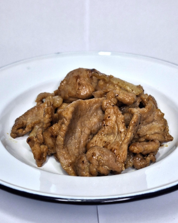 หมูผัดซอส