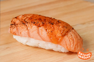 Salmon Aburi Saikyo Sushi