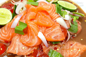 ยำแซลม่อน(พิเศษ)