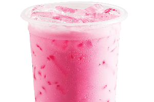 Ice pink milk