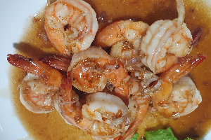 กุ้งทอดกระเทียม