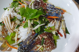 ยำปูม้า