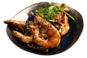 กุ้งทอดซอสมะขาม