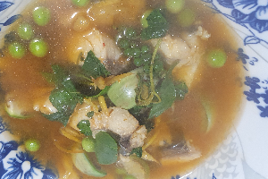 แกงเผ็ดปลาทะเล