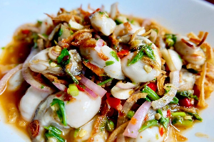 ยำหอยนางรม (ธรรมดา)