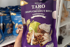 แก้วทองม้วน รสเผือก