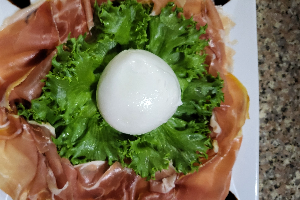 Bufala With Prosciutto Crudo di Parma