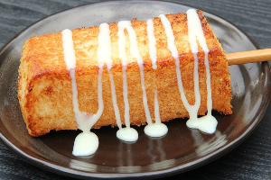 ปังปิ้ง เนย นม