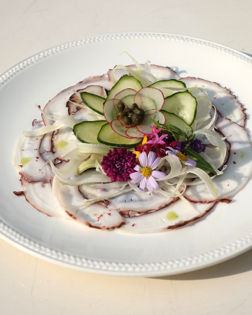 Octopus Carpaccio