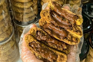 คุกกี้ลาวาช็อกโกแลต