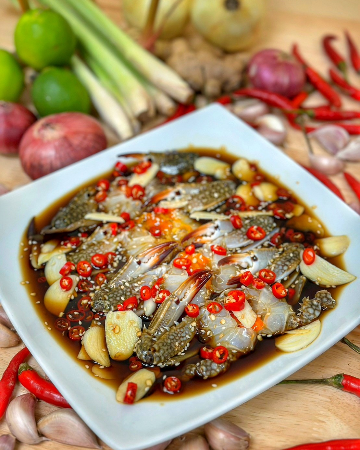 ปูม้าดองซีอิ๊วเกาหลี
