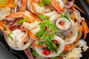 ยำทะเล | Spicy Seafood Salad