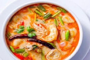 Tom Yum soup - Tom Yum Suppe - ต้มยำ