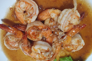 กุ้งทอดกระเทียม