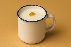 นมสดร้อน | Hot Fresh Milk