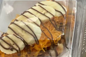 ครอฟ นูเทลล่า+กล้วย+ฝอยทอง