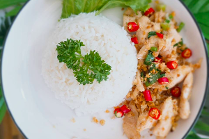ไก่ ผัดพริกเกลือ