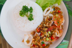 ทะเล ผัดพริกเกลือ