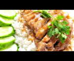ข้าวหมูอบน้ำผึ้ง