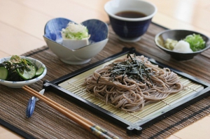 Zaru Soba หรือบะหมี่เย็นสไตล์ญี่ปุ่น