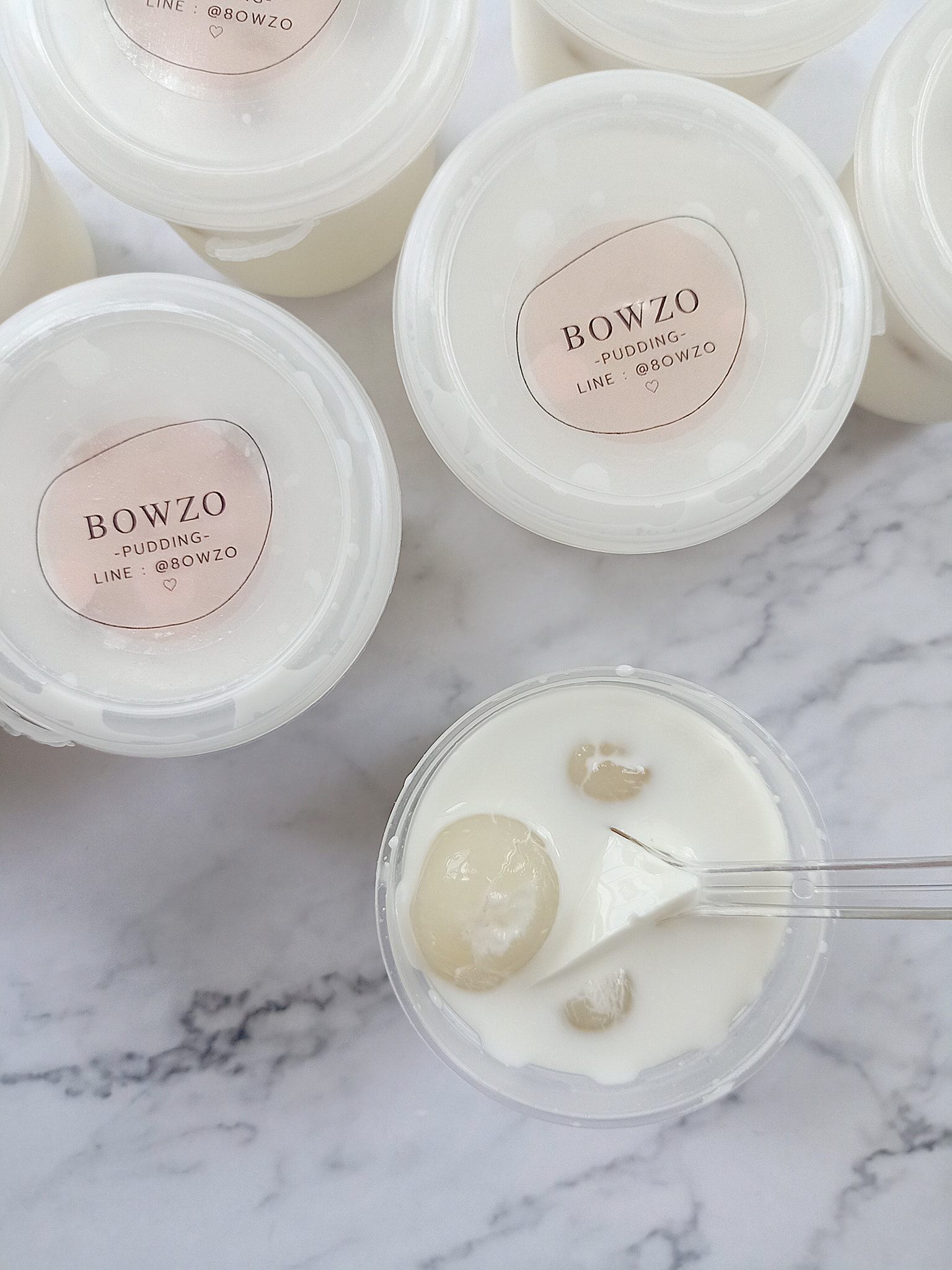 พุดดิ้งนมสด