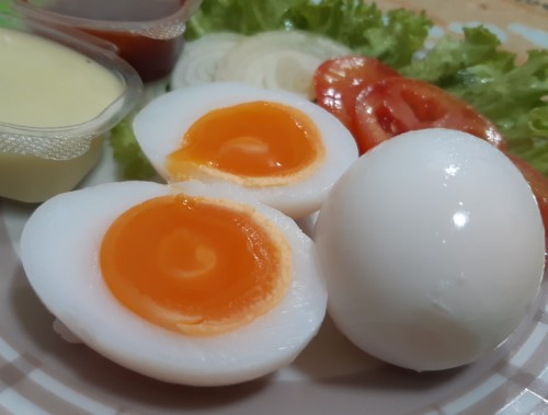  ไข่เป็ดต้มยางมะตูม