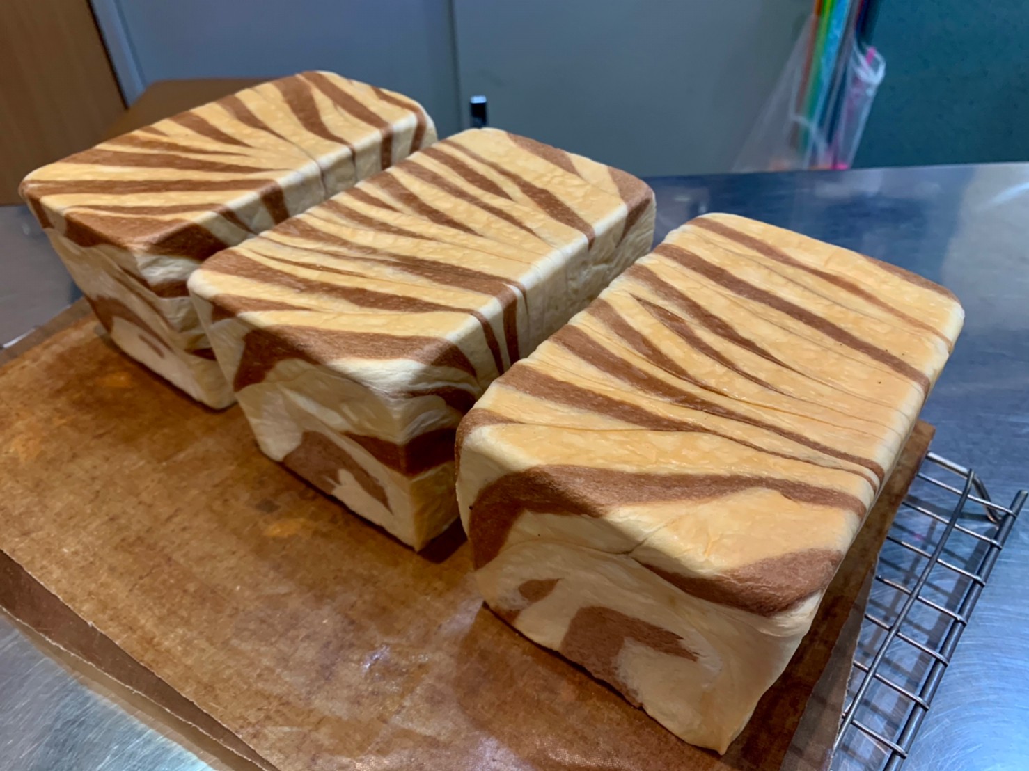 ขนมปังลายเสือ