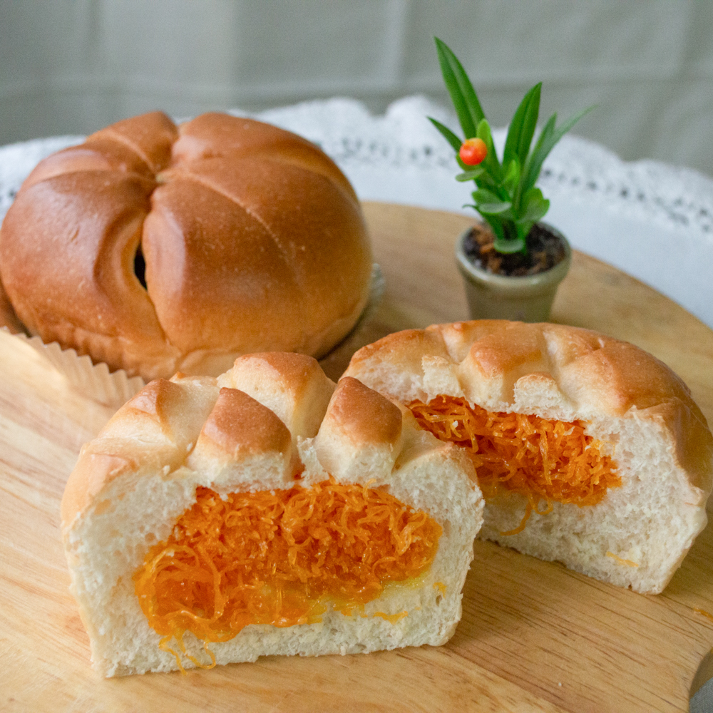 ขนมปังไส้ฝอยทอง (ลูกใหญ่)