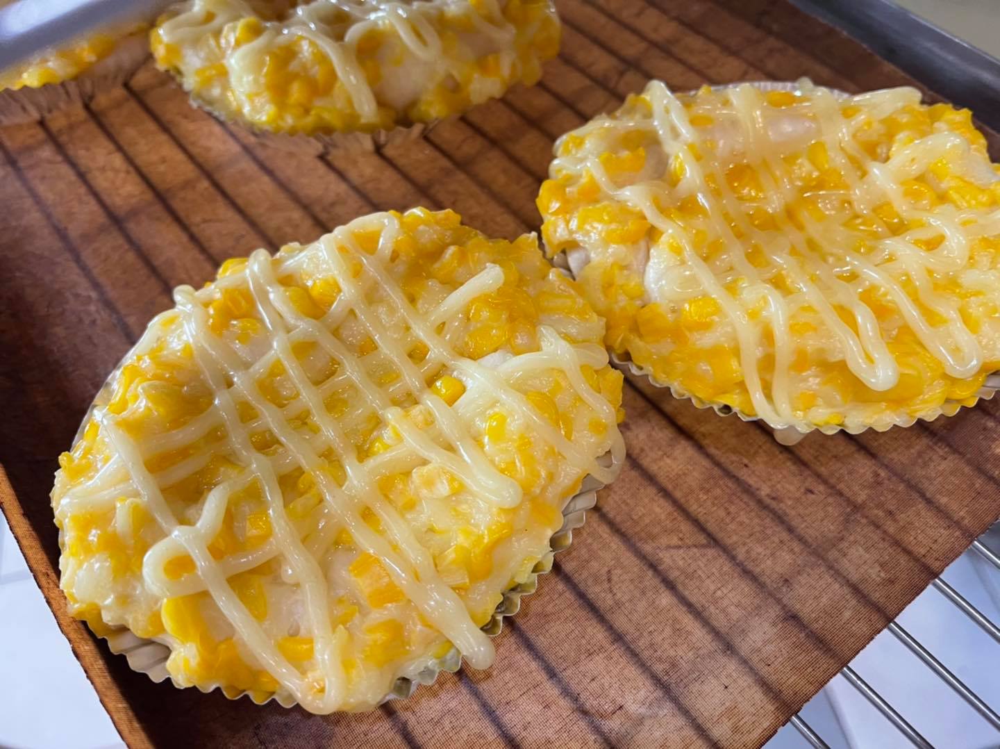  ขนมปังสลัดข้าวโพด