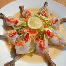 กุ้งแช่น้ำปลา