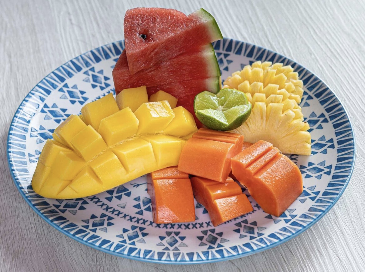 Mixed fresh fruit