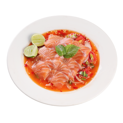 ยำแซลมอนแซ่บ