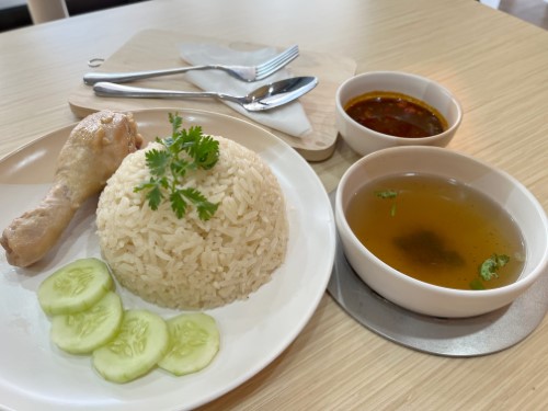 ข้าวมันไก่ต้ม