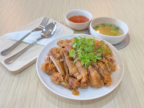 ไก่ทอดสับจานเล็ก