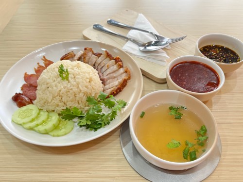 ข้าวหมูกรอบ