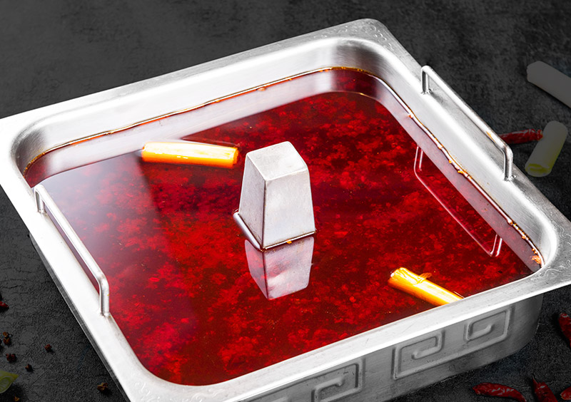 หม้อไฟน้ำซุปหมาล่า(ไร้กากพริก) / Spicy Soup Base / 麻辣火锅